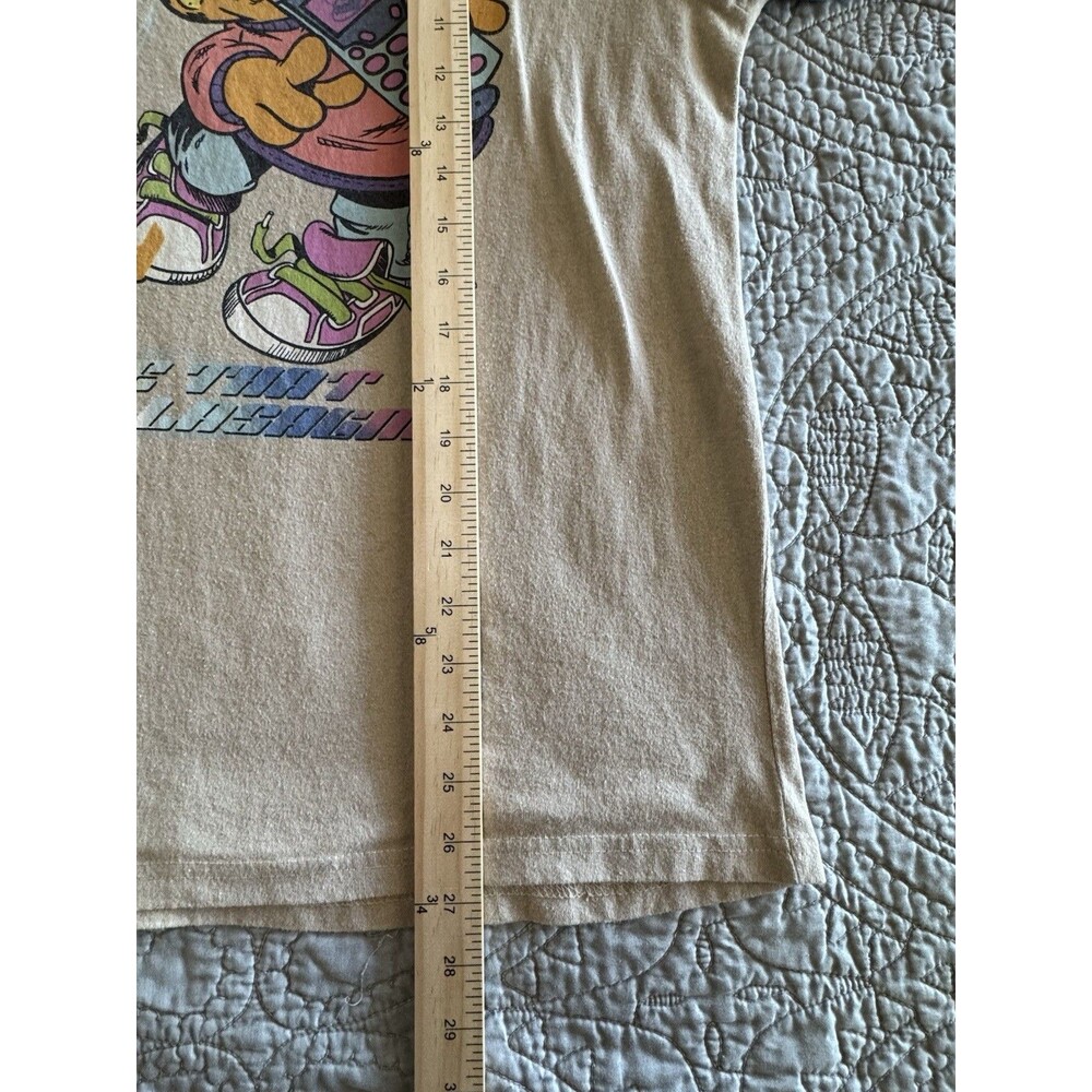 Y2K Garfield & Odie Shirt Vintage 2000s 90s graphic tee Nickelodeon Retro Sz L - Picture 5 of 7